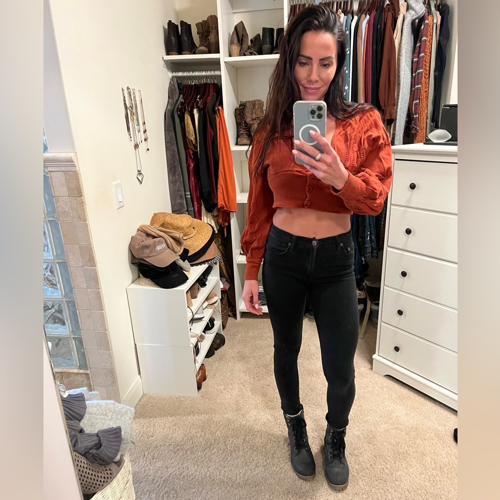 Free People Black Jean Leggings
